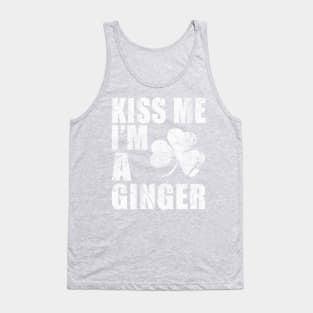 Kiss Me Im A Ginger Tank Top